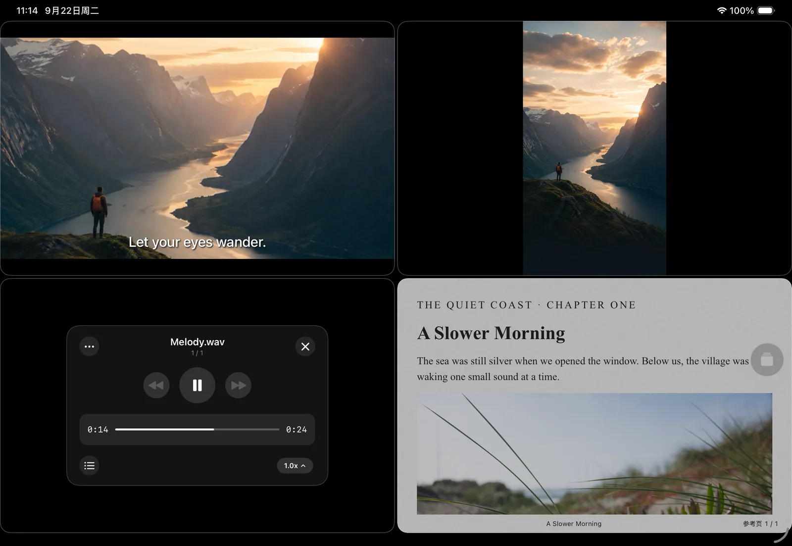 iPad 多任务工作区 — FileBox